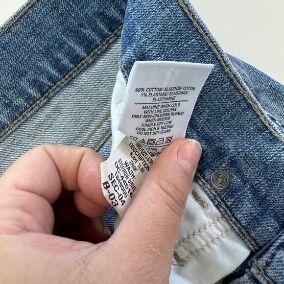 Hudson Jean Mens 30 x 32 Blue Denim Blake Slim Straight Leg Storrow‎ Drive - Picture 8 of 11